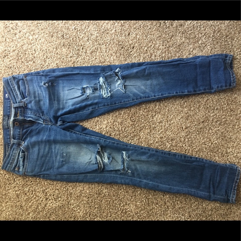 Lucky brand distressed jeans